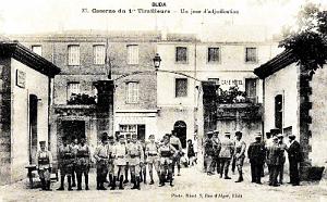 BLIDA - CASERNE - 1ER TIRAILLEURS